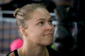 UFC's Ronda Rousey shows she's up for any challenge