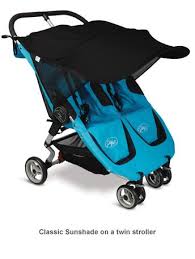 Protect A Bub Classic Sunshade For Double Jogging Strollers Comes In Single Stroller Too Rated Upf 50 And R Stroller Baby Jogger Double Jogging Stroller