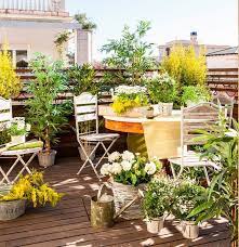 Arredo Terrazzi Soluzione Piante Fiori Terrazza Con Giardino Terrazza Arredamento Terrazzo