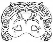 Coloriage Masque Dessin Masque Sur Coloriage Info