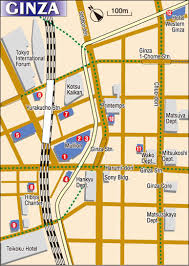 All areas map in tokyo japan, location of shopping center, railway, hospital and more. Jungle Maps Map Of Ginza Japan