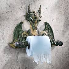 If you are looking to remodel your home or simply give the throne room a facelift, a funky toilet roll holder is a great place to start. Wall Mounted Commode Dragon Tyrant Bath Toilet Paper Holder Toilet Paper Holder Unique Toilet Paper Holder Vintage Toilet