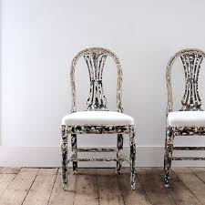 Pair Of Swedish Gustavian Chairs Decorative Collective Gustavian Chair Gustavian Antique Gustavian