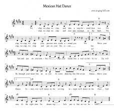 Mexican Hat Dance Free Karaoke Nursery Rhymes Rhymes For Kids Mexican Hat Kids Songs