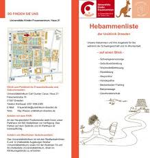 Ab dem 01.05.2021 wird frau dr. Hebammenliste Universitatsklinikum Carl Gustav Carus
