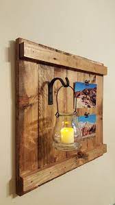 Rustic Picture Frame Hanging Jar Sconce Rustic Wall Decor Etsy In 2021 Rustic Picture Frames Rustic Wall Decor Rustic Frames