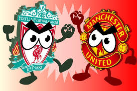 Liverpool fc v manchester united. Manchester United Cartoon Images