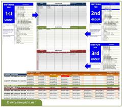 Three 12 hour days or four 10 hour days are heavenly. Employee Schedule Maker The Spreadsheet Page