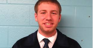 During National FFA week, meeting the FFA officers at Halifax County High  School