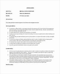 At companyx, our success depends on our people, productivity, and procedures. Job Description Format Doc Beautiful Secretary Job Description Example 10 Free Word Job Description Office Manager Job Description Cover Letter For Internship