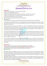 4 Reading Comprehension Worksheets Sixth Grade 6 9 English Ncert Solutions Beeh Reading Comprehension Worksheets Comprehension Worksheets Reading Comprehension