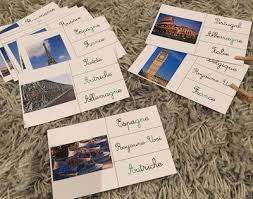 2 Louveteaux Homeschoolers Cartes A Choix Les Monuments D Europe Et Leur Pays Geographie Geographie Enfants Animation Pour Personnes Agees