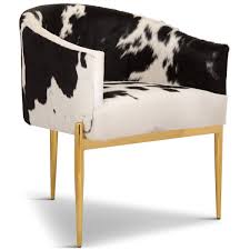 Whether youre managing the budget or managing your business you can work comfortably and efficiently in this workpro 1000 series mid back task chair. Modern Art Deco Black And White Cowhide Chair Modshop