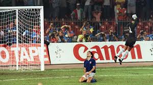Maradona fue importantísimo pero jugó cuatro mundiales y ganó uno. Sergio Goycochea Il Killer Pararigori Che Mise Fine Alle Notti Magiche Di Italia 90 Goal Com