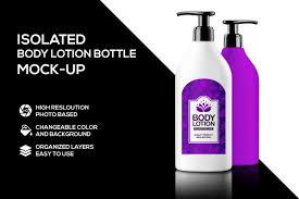 Body Lotion Bottle Mockup Lotion Bottle Bottle Mockup Body Lotion