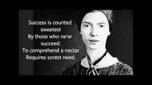 Not one of all the purple host who success is counted sweetest a comment on value of success: Success Is Counted Sweetest Emily Dickinson Poem Powerful Voices Youtube
