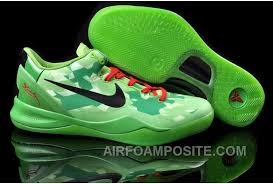 854 215567 nike zoom kobe 8 viii shoes green black red new