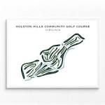 Holston Hills Community Golf Course, Virginia - Printed Golf ...