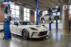 Got a tour today of #Toyota's GR Garage in Mooresville NC. (Missed  opportunity to call it the Grrrrrrage.) Sweet facility that turns out 100+  a year club racing GR86s for $132k each.