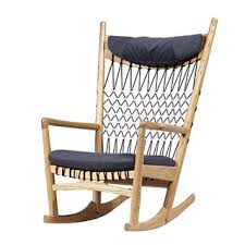 Bohemian Living Room Furniture Rocking Chair Wood Rocking Chair Eclectic Living Room Furniture