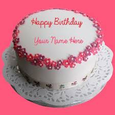 Birthday Cake For Himanshu Write Name On Birthday Round Cake And Send On Whatsapp White Chocolate Cake With Name Designer Bday Chocolate Cake With Name Cake Name Birthday Cake Write Name