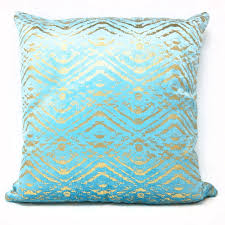 Tiffany blue decorative throw pillow | zazzle. Princess Pillows 16 X 16 Teal Gold Decorative Throw Pillow Overstock 26978815