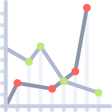 Line Graph Free Business Icons