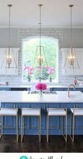 Neo Traditional Brass Lantern Pendants Open Concept Kitchen Makeover Kitc Kitchen Accessories Decor Rustic Kitchen Decor Lighting Fixtures Kitchen Island