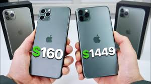 Apple iphone 11 pro and pro max review. 160 Fake Iphone 11 Pro Max Vs 1 449 11 Pro Max New Youtube