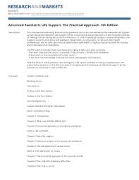 Maybe you would like to learn more about one of these? Advanced Paediatric Life Support 6th Edition Pdf No No Download Needed Needed Fill Online Printable Fillable Blank Pdffiller