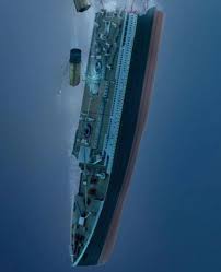 American company oceangate had planned to dive to the wreck site in may 2018. Bow After Split On The Way Down Titanic Ship Rms Titanic Titanic