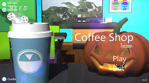 We handcraft it out of 3/4 thick wood with colorful details printed on the front and our halloween logo on the back. Coffee Shop Tycoon Ceo Update Is Out Halloween Treat Steam News