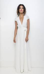 4.0 out of 5 stars 2,099. Lassig Cooles Urbanes Brautstyling Mit Hosenanzug Casual Wedding Dress Rehearsal Dinner Dresses Civil Wedding Dresses