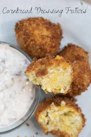 The cornbread dressing balls use leftover cornbread dressing with a little cheese added to it. Even The Best Cooks Usually Have Some Dressing Left Over After The Thanksgiving Meal Is Done Here We Wi Cornbread Dressing Dressing Recipes Cornbread Fritters