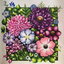 I call it sombrero :) world of flowers coloring book with prismacolor. 48 World Of Flowers Johanna Basford Completed Pages Ideas Basford Johanna Basford Coloring Book Johanna Basford Coloring