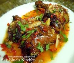Resepi Ayam Masak Sos Cili Thai Chicken Recipes Food Food Blog