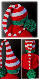 Hobbii.com has been visited by 10k+ users in the past month Christmas Santa Hat Free Knitting Pattern