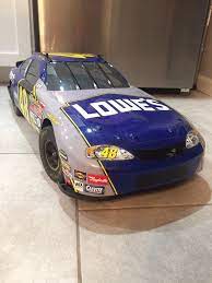 These clear plexiglass banked shelves all hardware included 00.00 plus shipping (prices coming). 48 Jimmy Johnson Nascar 1 6 Scale Front Runners Rc Lowes Racing Collector Car Jimmy Johnson Nascar Collector Cars