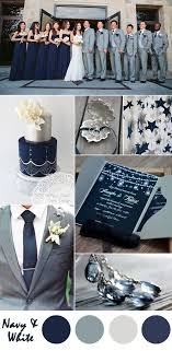 Ten Most Gorgeous Navy Blue Wedding Color Ideas Page 2 Of 2 Trend To Wear Navy Wedding Invitations Silver Wedding Colours Wedding Theme Colors