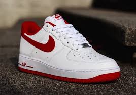 Nike Air Force 1 Low White Gym Red Sneakernews Com Red Nike Shoes Nike Shoes Air Force Nike Air Shoes