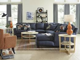 Sofas Stationary Annabel Sect1 Best Home Furnishings Blue Sofas Living Room Goods Home Furnishings Blue And Orange Living Room