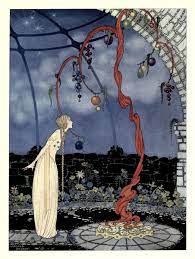 Rosalie Saw Before Her Eyes A Tree Of Marvellous Beauty Product French Fairy Tales Fairytale Illustration Vintage Illustration