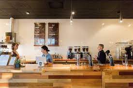 Charm And Sophistication At Onyx Coffee Lab In Arkansas Coffee Lab Cafe Shop Design Coffee Machines For Sale