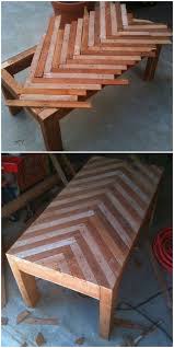 35 Unique Diy Pallet Furniture Project Ideas Pallet Ideas Idee Palette De Bois Tables En Palettes De Bois Table Bois