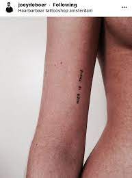 No Title Tattoos Text Tattoo Small Text Tattoo