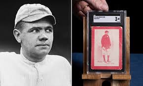 Babe Ruth's 1914 rookie card sells for $7.2 MILLION