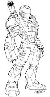War Machine Cs Vingadores Para Colorir Desenhos Para Colorir Vingadores Capitao America Para Colorir