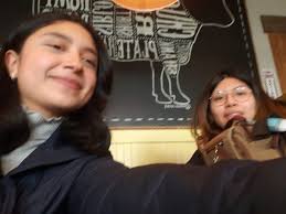 Hi! My name's Sister Frandsen and this is my friend Sister Madelyn Walker !  We are missionaries in the area and we love serving in the local community.  Please share any and