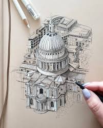 Architects have their own copyrights in their building drawings, for example. Demi Lang S Stunning Sketches Highlight The Beauty Of Traditional Architecture Architizer Journal