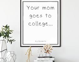 With tenor, maker of gif keyboard, add popular your mom goes to college animated gifs to your conversations. Napoleon Mom Etsy